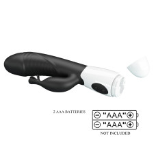 Вібратор Pretty Love Rasmussen Dual Vibrator Black