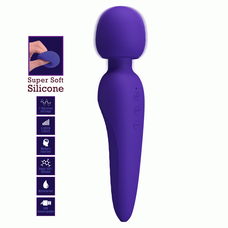 Вибромассажер Pretty Love Meredith Massager Purple