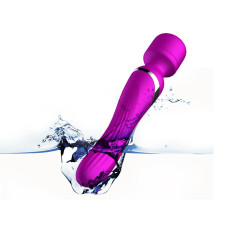 Вибромассажер B - Series Fox Silicone Dual Massager, USB, 7+7 Function, Purple
