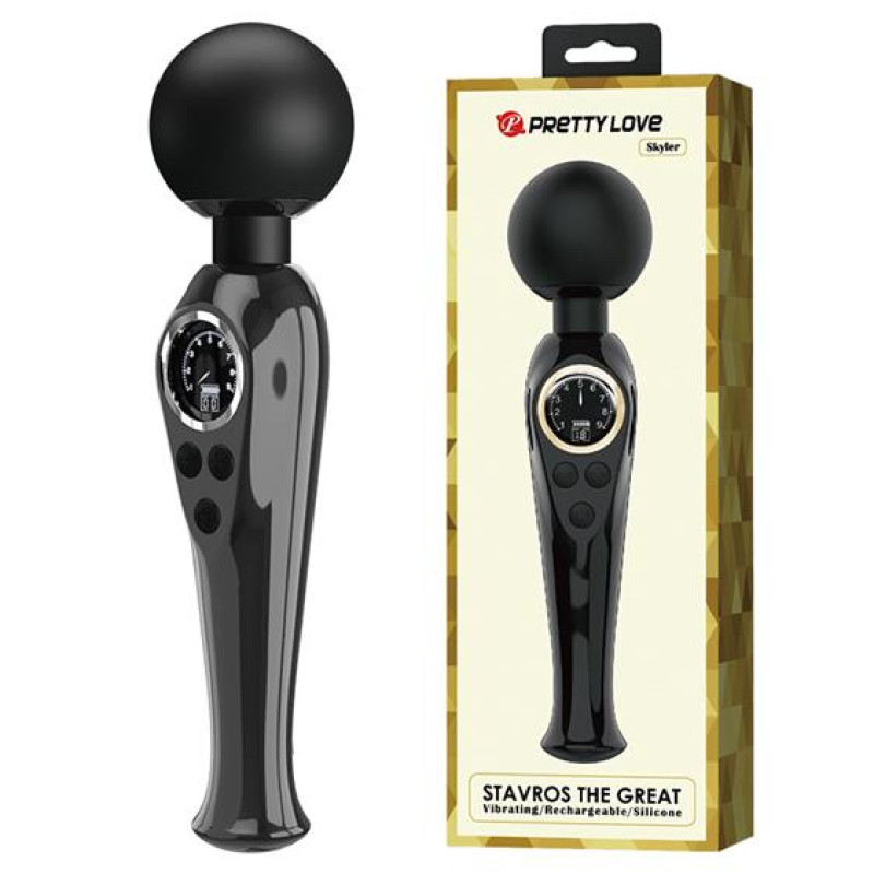 Вібромасажер Pretty Love Skyler Massager Black