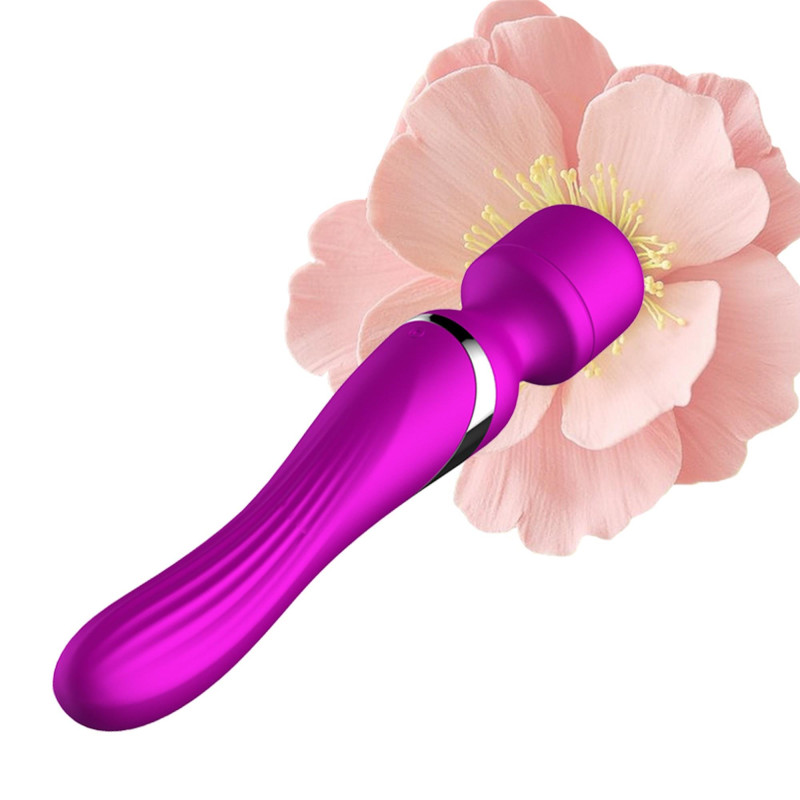 Вибромассажер B - Series Fox Silicone Dual Massager, USB, 7+7 Function, Purple