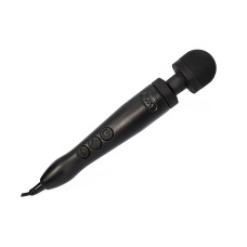 Вібромасажер DOXY Die Cast 3 Matt Black, дуже потужний, живлення 220В, металевий корпус