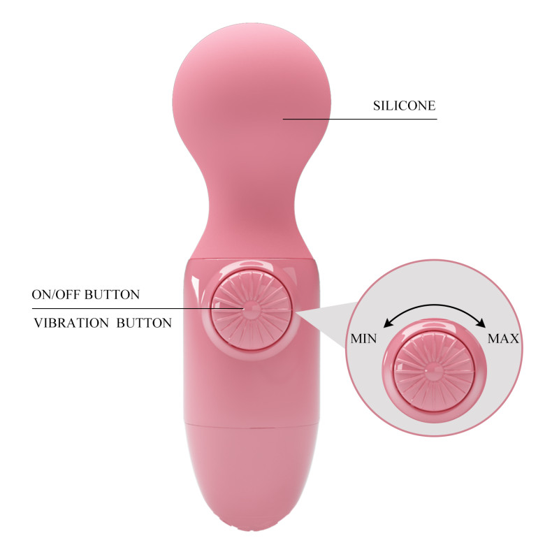 Вибратор Pretty Love Little Cute Mini Stick Light Pink