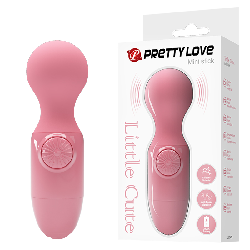 Вибратор Pretty Love Little Cute Mini Stick Light Pink