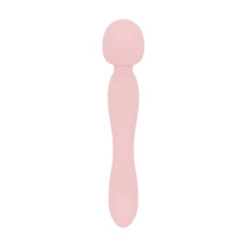 Вібромасажер Good Vibes Only - SIMI Double-Sided Wand Vibrator Soft Silicone - Pink