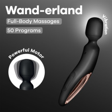 Вибромассажер Satisfyer Wand-erland (Black/Rosegold)