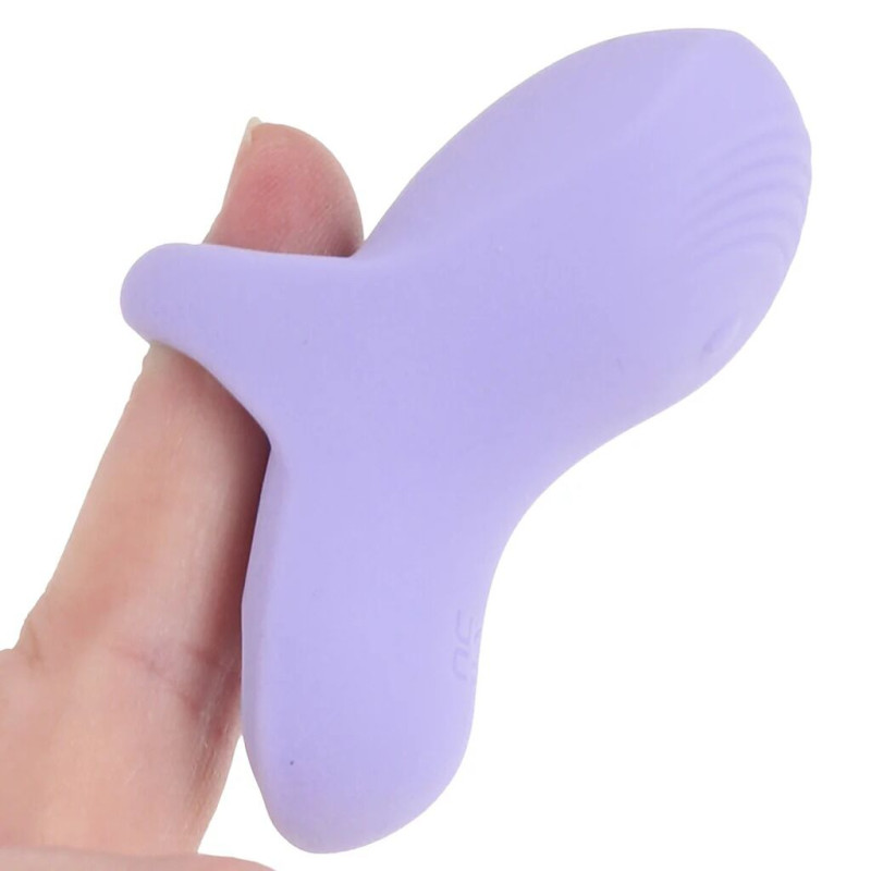 Вибратор на палец FUZU Sensa Skin Activated Fingertip Vibe – Pastel Purple, сенсорное управление, 8 режимов