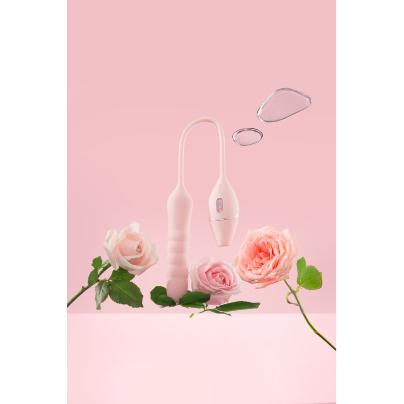 Пульсатор с вакуумным стимулятором KISSTOY Cathy III Pink