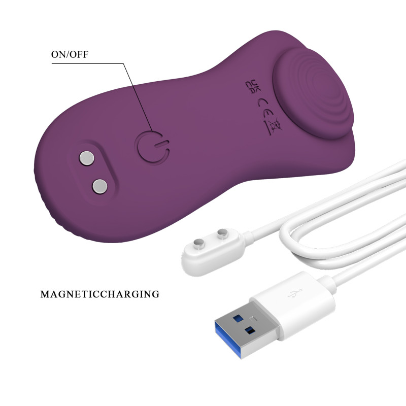 Вибратор Pretty Love Mobile App Control Mane Stimulator Purple