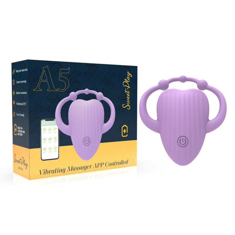 Вибратор Erospace Sweet Play Vibrating Massager APP Controlled A5
