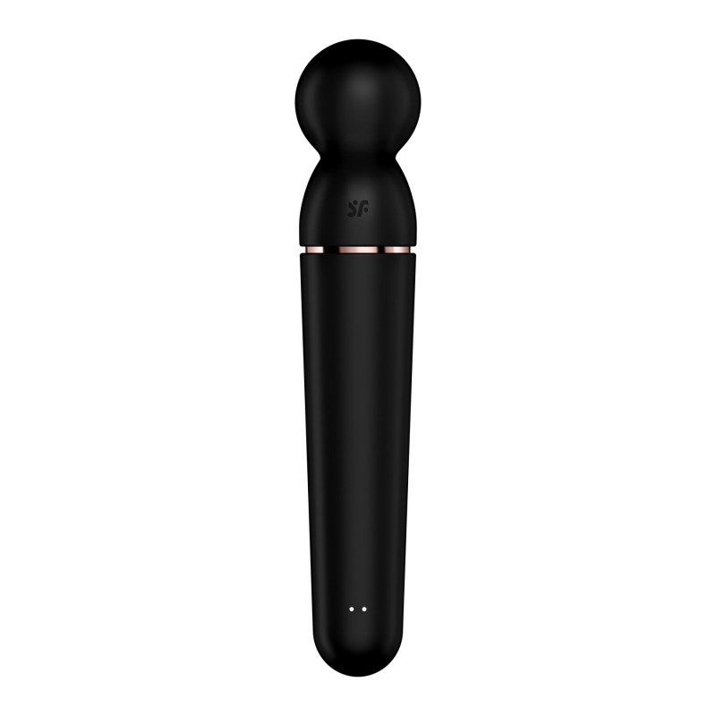 Вібромасажер Satisfyer Planet Wand-er Black/Rosegold, дуже потужний, бездротовий Вібромасажер Satisfyer Planet Wand-er Black/Rosegold, дуже потужний, бездротовий