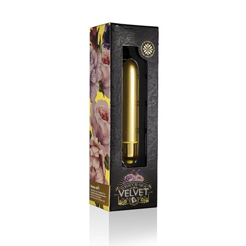 Вибропуля Rocks Off RO-90mm Touch of Velvet Sunflower Summer Матовая Вибропуля Rocks Off RO-90mm Touch of Velvet Sunflower Summer Матовая