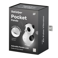 Вакуумный стимулятор с вибрацией Satisfyer Pocket Panda