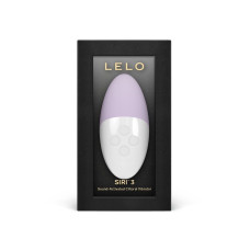 Музыкальный вибратор для клитора LELO SIRI 3 Calm Lavender, вибрации в ритме звуков без смартфона