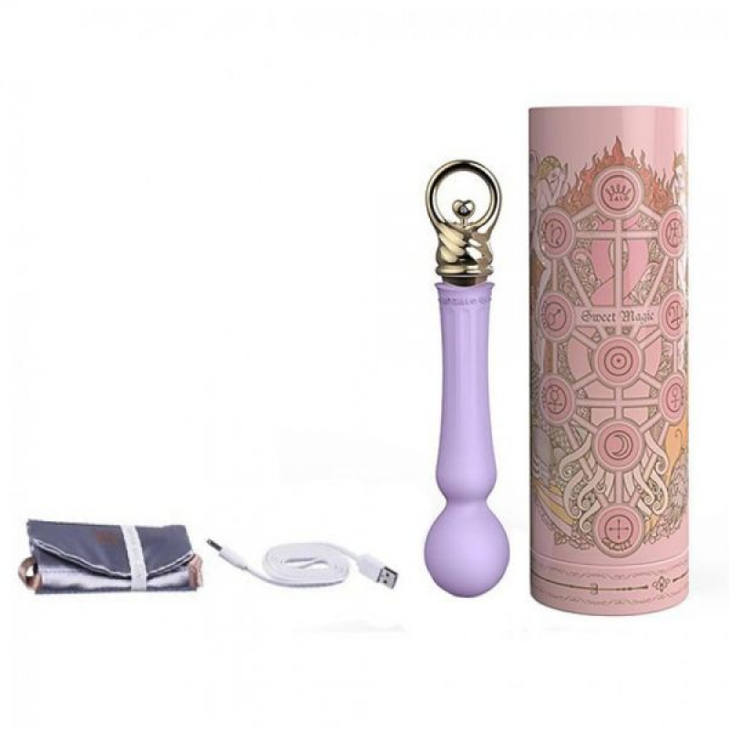 Вибромассажер микрофон Zalo Confidence Фиолетовый