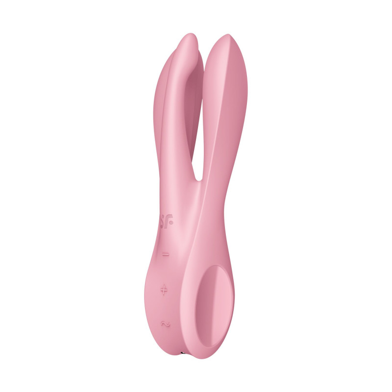 Клиторальный вибратор Satisfyer Threesome 1 Pink Клиторальный вибратор Satisfyer Threesome 1 Pink