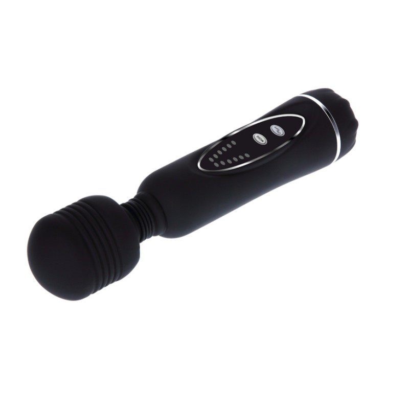 Вібратор зі змінними насадками LyBaile Power Wand Massage Kit Black Вібратор зі змінними насадками LyBaile Power Wand Massage Kit Black
