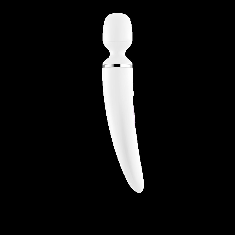 Вибромассажер Satisfyer Wand-er Woman Белый XXL Вибромассажер Satisfyer Wand-er Woman Белый XXL