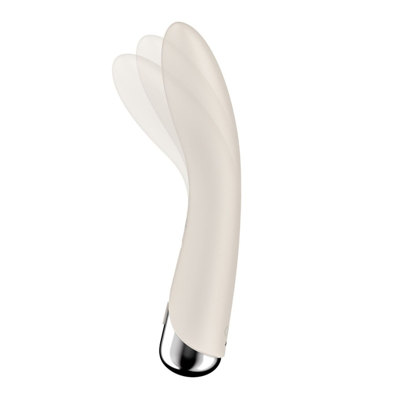 Вибратор точки G с вращением Satisfyer Spinning Vibe 1 Beige, 2 мотора