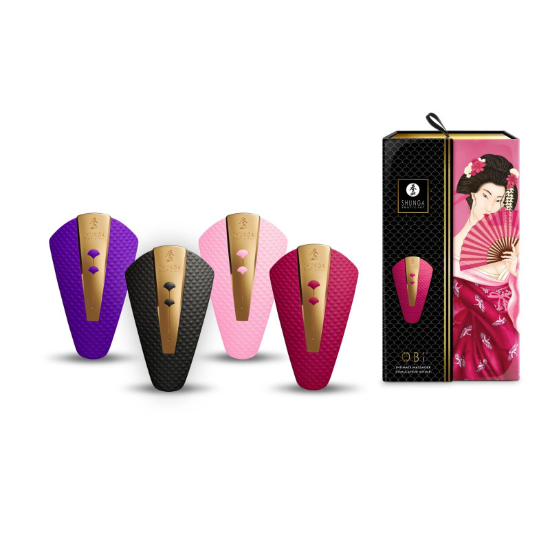 Клиторальный вибратор Shunga Obi Light Pink Клиторальный вибратор Shunga Obi Light Pink