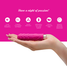 Віброкуль So Divine Je T'Aime зі знімною текстурованою насадкою