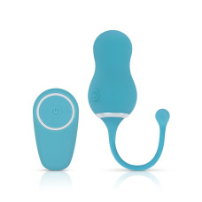 Вибрайте Cala Azul – Elena Vibrating Egg With Remote Control, 10 режимов, пульт ДУ