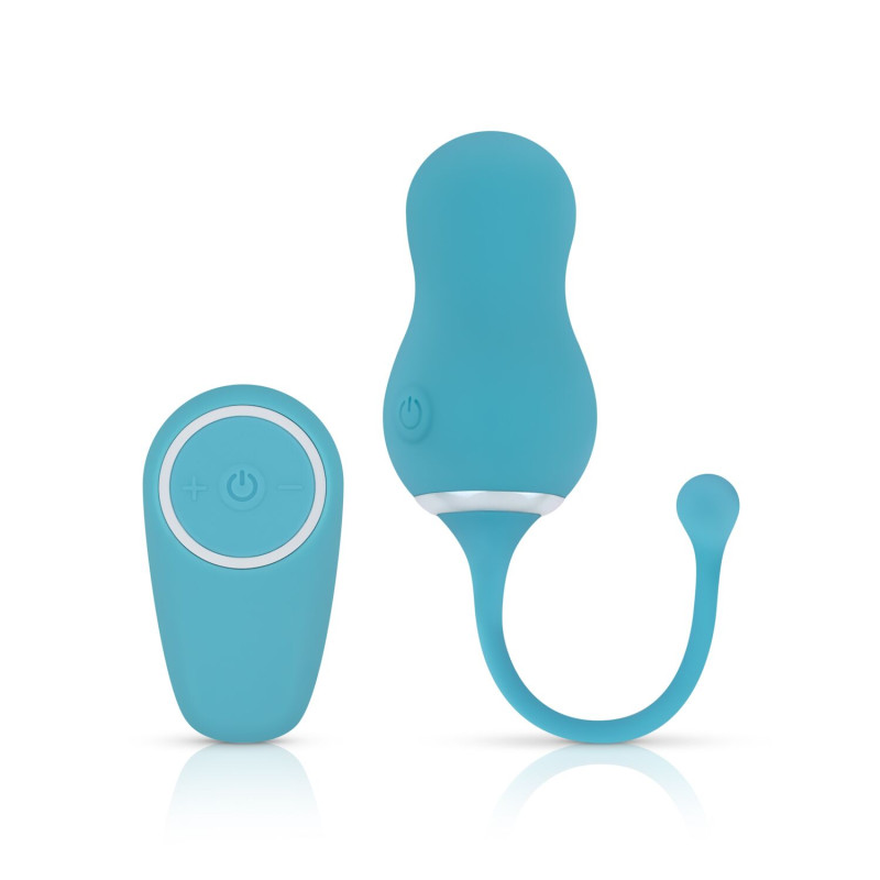 Вибрайте Cala Azul – Elena Vibrating Egg With Remote Control, 10 режимов, пульт ДУ Вибрайте Cala Azul – Elena Vibrating Egg With Remote Control, 10 режимов, пульт ДУ