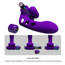 Насадка на палец Pretty Love Orlando Honey Finger Vibrator Purple