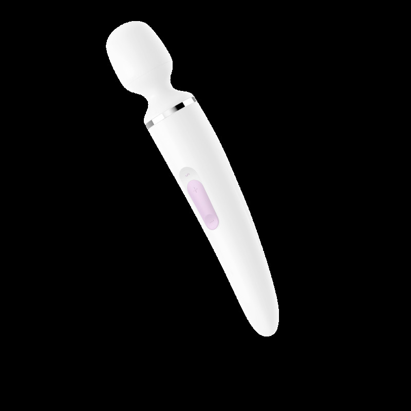 Вибромассажер Satisfyer Wand-er Woman Белый XXL Вибромассажер Satisfyer Wand-er Woman Белый XXL