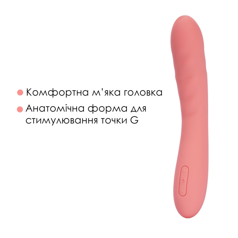 Смарт-вібратор з пульсацією Svakom Ava Neo Peach Pink, 15 режимів роботи, водонепроникний Смарт-вібратор з пульсацією Svakom Ava Neo Peach Pink, 15 режимів роботи, водонепроникний
