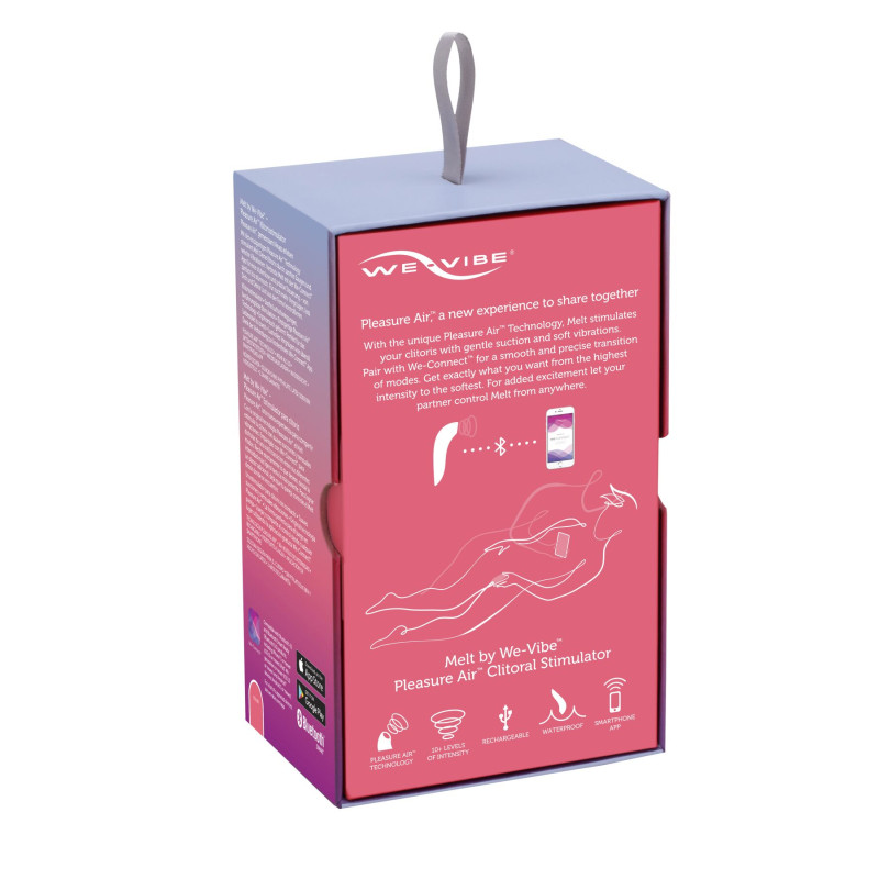 Вакуумный смарт-стимулятор для пар Melt by We-Vibe Coral удобно сочетать с проницаемым сексом Вакуумный смарт-стимулятор для пар Melt by We-Vibe Coral удобно сочетать с проницаемым сексом