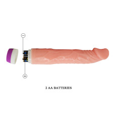 Реалистичный вибратор LyBaile Vibrator Телесный