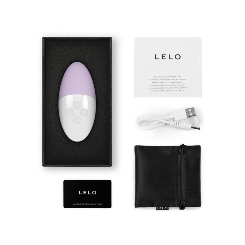 Музыкальный вибратор для клитора LELO SIRI 3 Calm Lavender, вибрации в ритме звуков без смартфона Музыкальный вибратор для клитора LELO SIRI 3 Calm Lavender, вибрации в ритме звуков без смартфона
