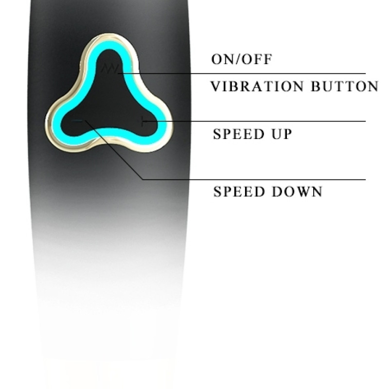 Вибромассажер Pretty Love Body Wand Black Вибромассажер Pretty Love Body Wand Black