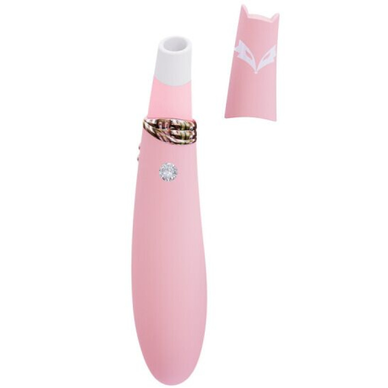 Вакуумний стимулятор з вібрацією CuteVibe Foxy Pink Вакуумний стимулятор з вібрацією CuteVibe Foxy Pink