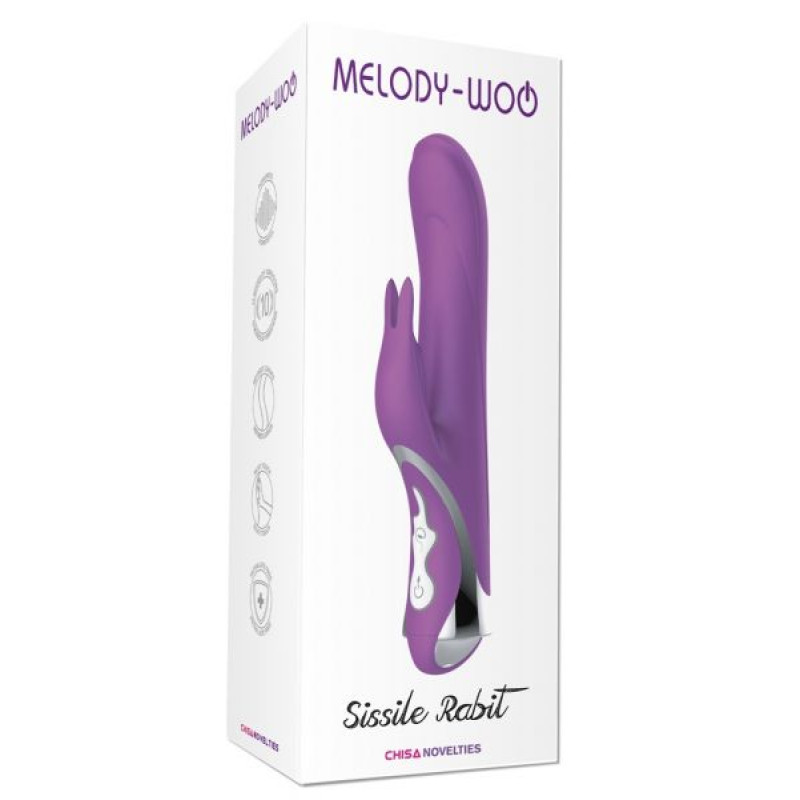 Вибромассажер Chisa Missile Rabit Фиолетовый Вибромассажер Chisa Missile Rabit Фиолетовый