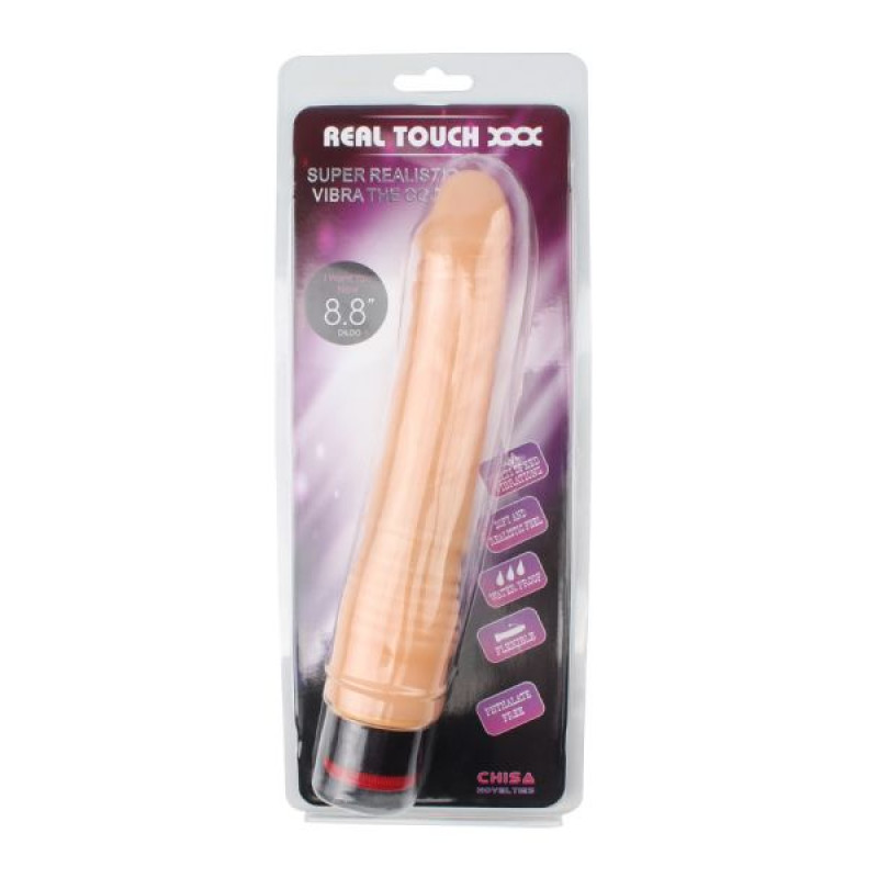 Вибромассажер Chisa 8.8 Vibe Cock Телесный Вибромассажер Chisa 8.8 Vibe Cock Телесный