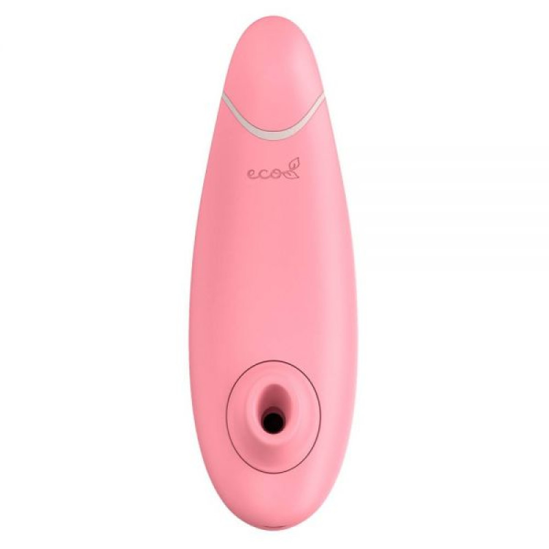 Вакуумний стимулятор клітора з біоматеріалів Womanizer Premium Eco Pink Вакуумний стимулятор клітора з біоматеріалів Womanizer Premium Eco Pink