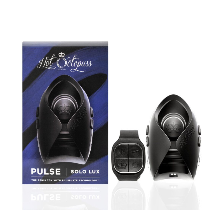 Игрушка для пениса Hot Octopuss PULSE SOLO LUX, пульсация, использование без рук Игрушка для пениса Hot Octopuss PULSE SOLO LUX, пульсация, использование без рук