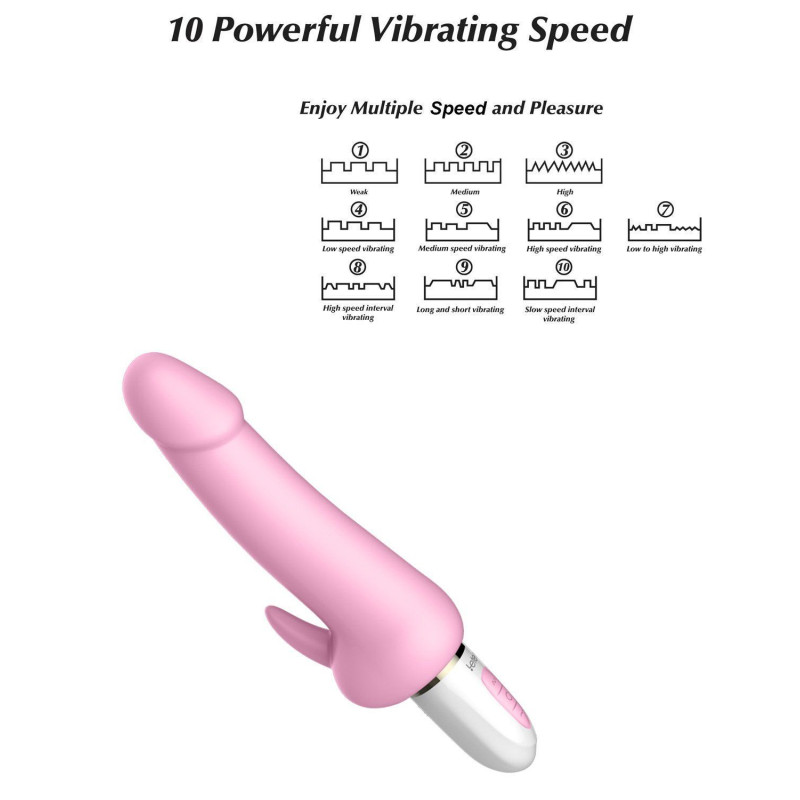 Фалоімітатор з вібрацією та підігрівом Leten Quest Фалоімітатор з вібрацією та підігрівом Leten Quest