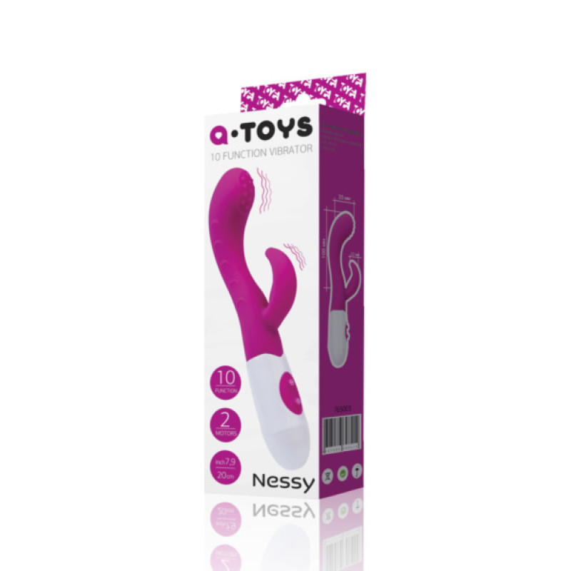 Hi-tech вибратор Toyfa A-TOYS Vibrator NESSY 765003 Hi-tech вибратор Toyfa A-TOYS Vibrator NESSY 765003