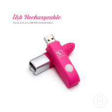 Міні USB вібратор для клітора So Divine Get Lucky