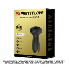 Кліторальний стимулятор Pretty Love Royal Pleasure Hammer Black