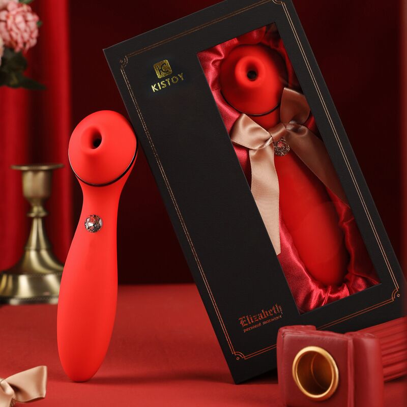 Вакуумный вибратор KisToy Elizabeth, премиальная упаковка Вакуумный вибратор KisToy Elizabeth, премиальная упаковка