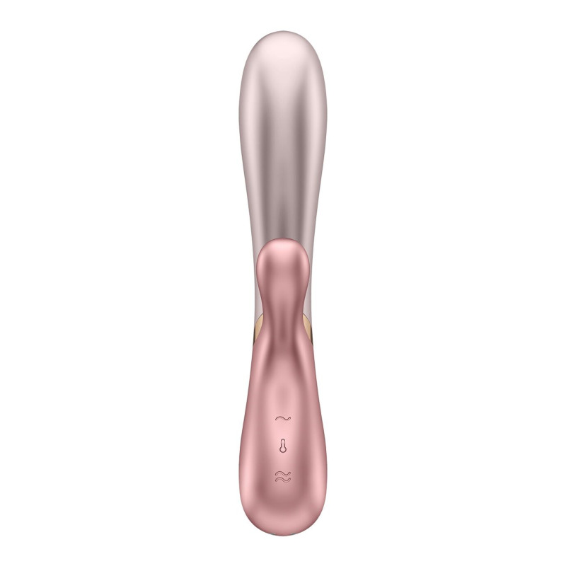 Смарт вібратор-кролик із підігрівом Satisfyer Hot Lover Pink Смарт вібратор-кролик із підігрівом Satisfyer Hot Lover Pink