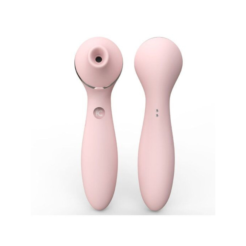 Вакуумный вибратор KisToy Polly Plus Розовый Вакуумный вибратор KisToy Polly Plus Розовый