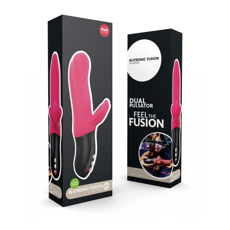 Вибратор-пульсатор Fun Factory BI Stronic Fusion Красный Вибратор-пульсатор Fun Factory BI Stronic Fusion Красный