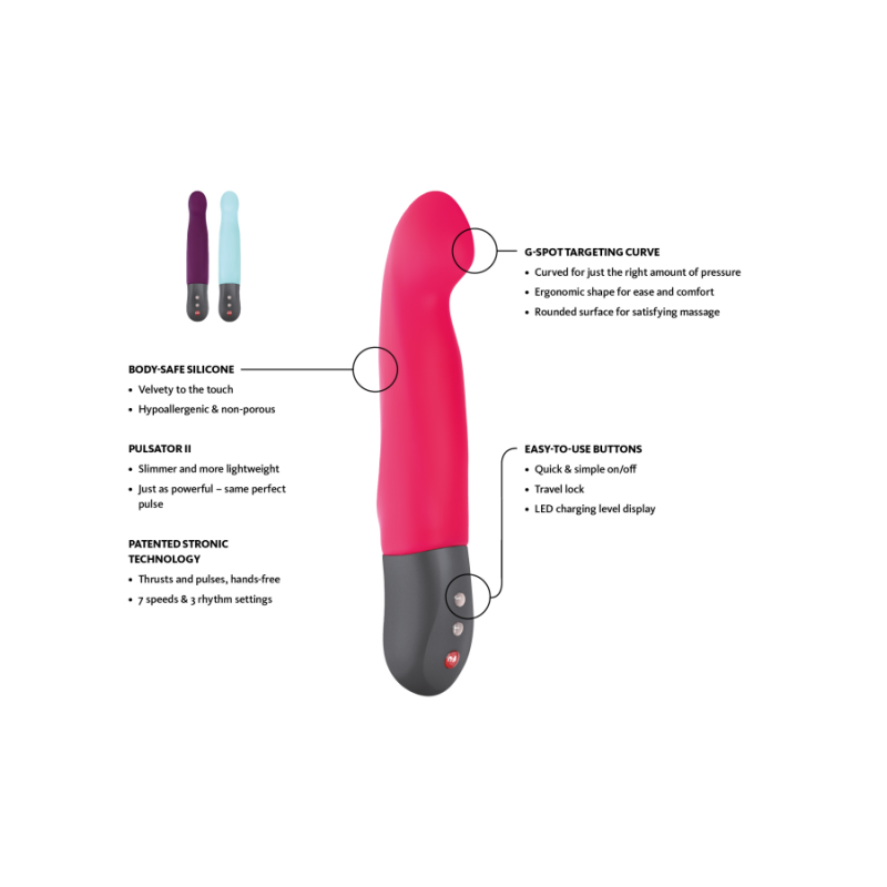 Вибратор-пульсатор Fun Factory Stronic G Фиолетовый Вибратор-пульсатор Fun Factory Stronic G Фиолетовый