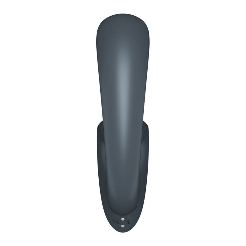 Вагинально-клиторальный вибратор Satisfyer G for Goddess 1 Dark Grey, 2 мотора Вагинально-клиторальный вибратор Satisfyer G for Goddess 1 Dark Grey, 2 мотора