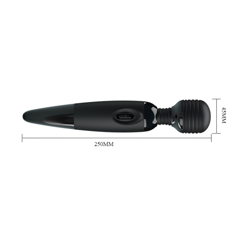 Вибратор Pretty Love Power Wand Massager Черный Вибратор Pretty Love Power Wand Massager Черный
